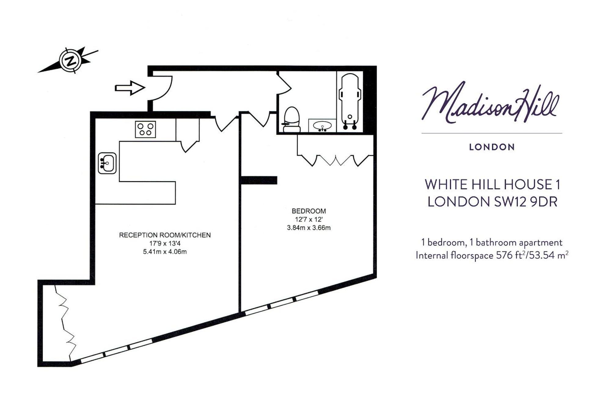 Madison Hill - White Hill House 1 - 1 Bedroom Flat لندن المظهر الخارجي الصورة